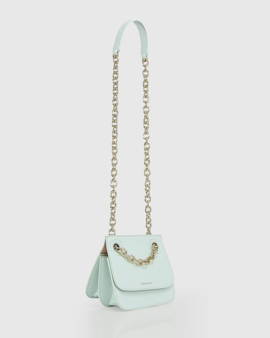 Belle & Bloom Women's Mint Green Mini Crossbody Bag - Little Victories Final Sale