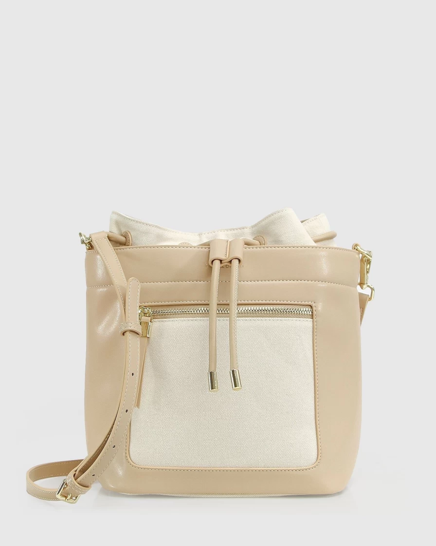 Belle & Bloom Women's Latte Bucket Bag - Don't Think Twice Final Sale