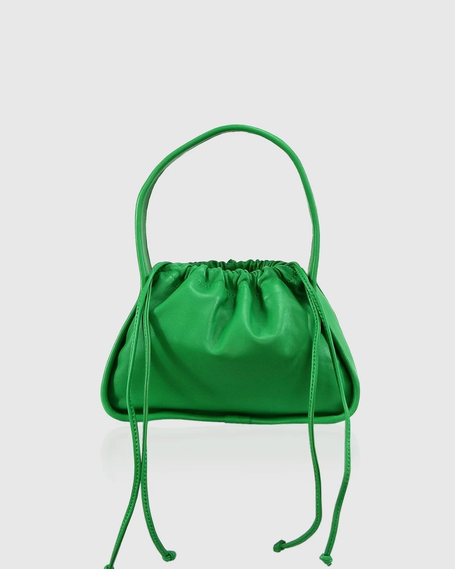 Belle & Bloom Women's Emerald Green Leather Handbag - Thing Called Love Collection Final Sale
