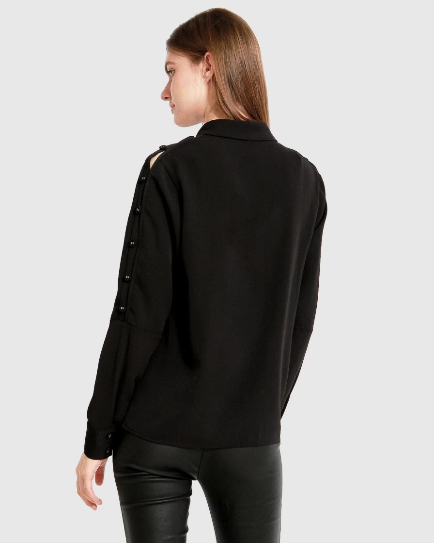 Belle & Bloom Women's Made With Love Black Shirt - Soft & Comfortable Top
