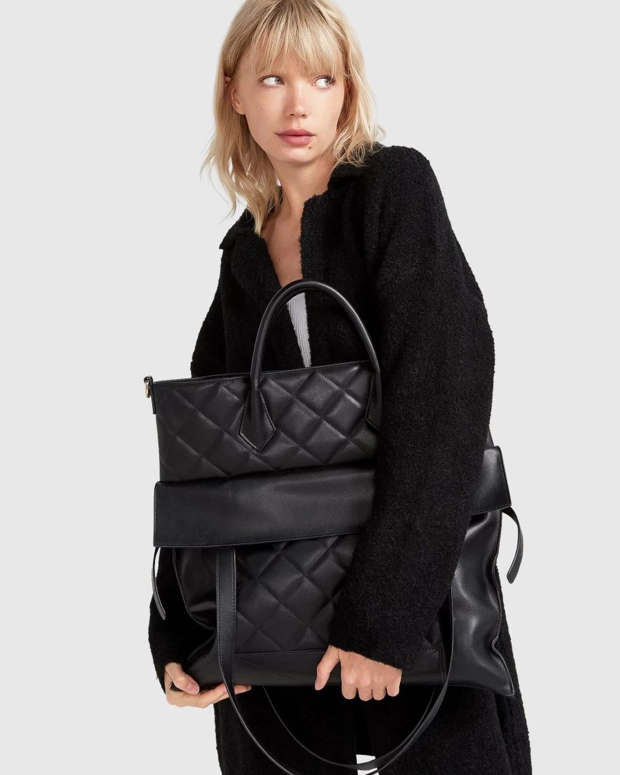 Belle & Bloom Women's Sustainable Black Blazer Cardigan - Days Go By Style