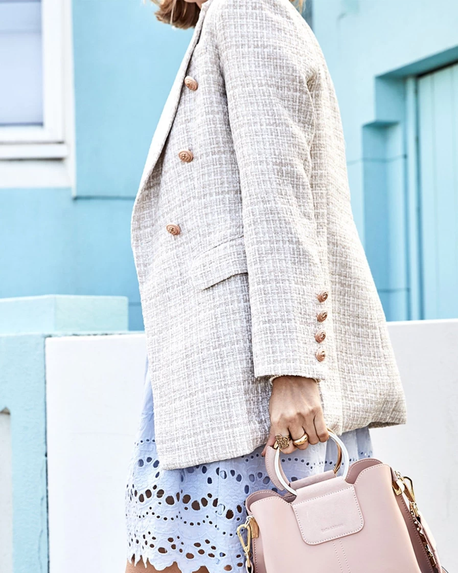 Belle & Bloom Women's Pink Twilight Leather Crossbody Bag - Stylish Shoulder Purse for Everyday Use