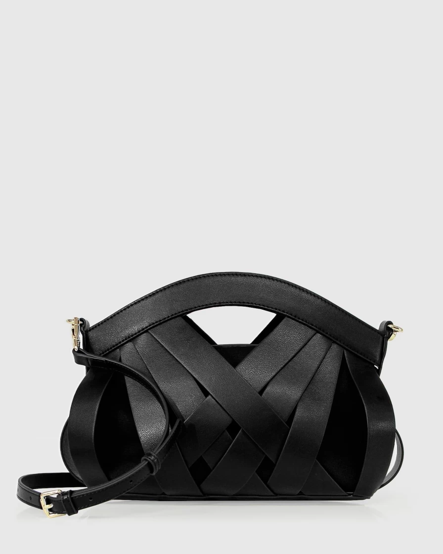 Belle & Bloom Women's One More Night Crossbody Bag - Stylish Black Handbag for Everyday Use
